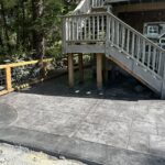 ashlar slate concrete stamping manzanita oregon
