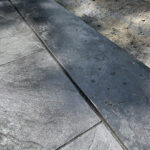 ashlar slate concrete stamping manzanita oregon