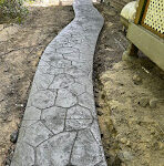 ashlar slate concrete stamping manzanita oregon