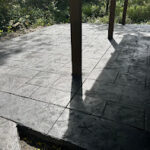 ashlar slate concrete stamping manzanita oregon