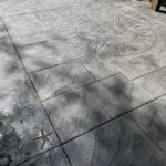 ashlar slate concrete stamping manzanita oregon