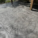 ashlar slate concrete stamping manzanita oregon
