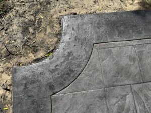 ashlar slate concrete stamping manzanita oregon