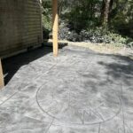 ashlar slate concrete stamping manzanita oregon