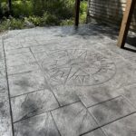 ashlar slate concrete stamping manzanita oregon