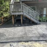ashlar slate concrete stamping manzanita oregon