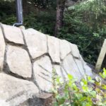concrete retaining wall