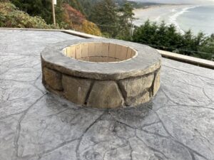 flagstone patio oregon coast
