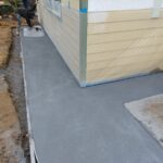 flagstone patio concrete stamping