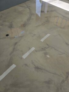 reflector epoxy marble floor tillamook county