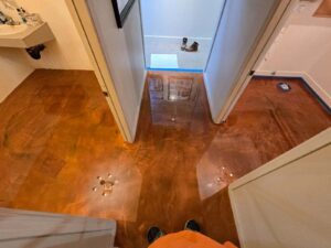 reflector epoxy marble floor tillamook county