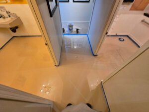 reflector epoxy marble floor tillamook county