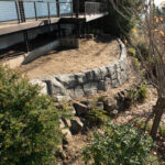 concrete retaining wall
