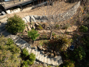 concrete retaining wall