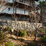 concrete retaining wall