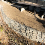 concrete retaining wall